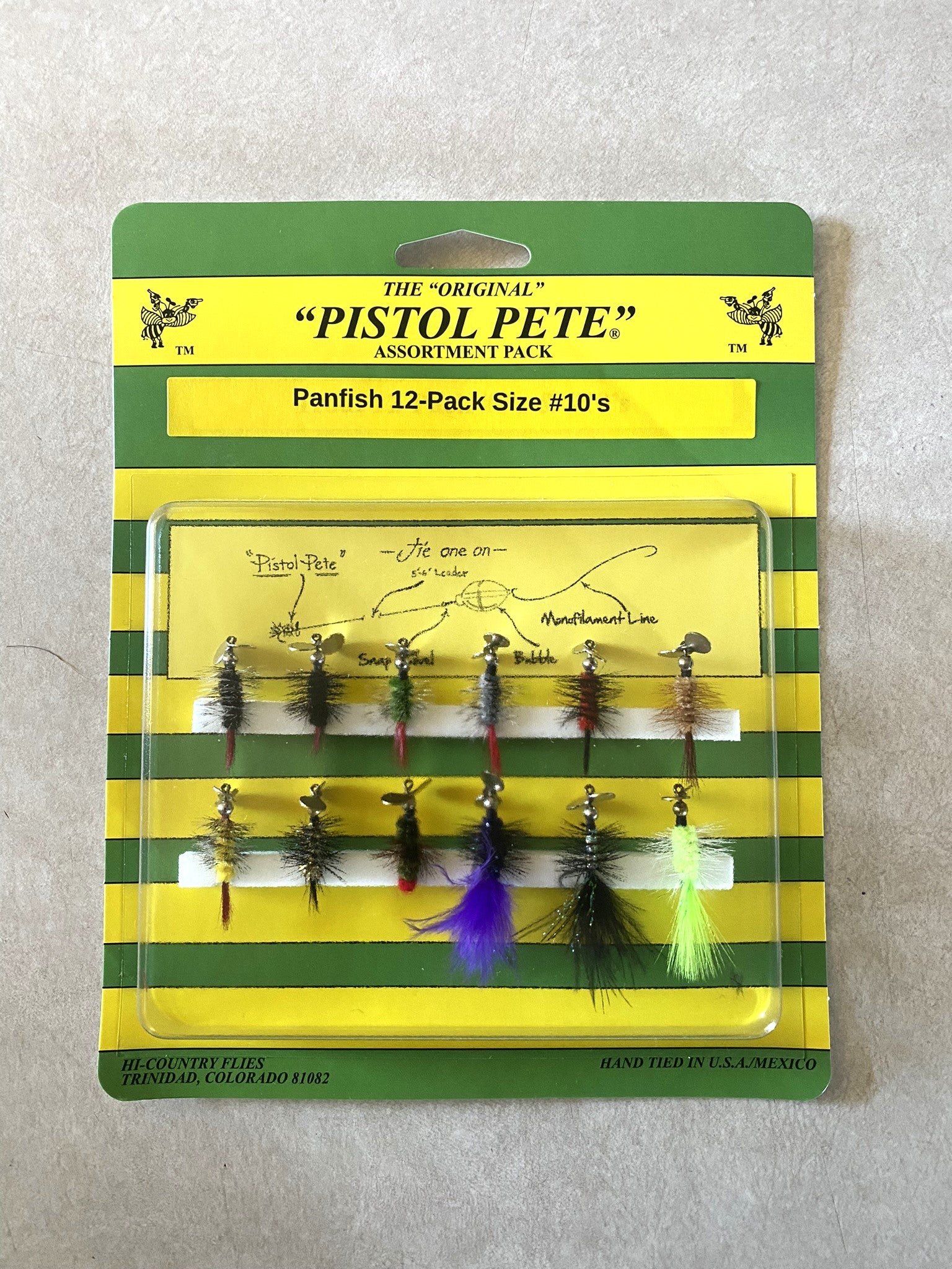doce peters but fly peter fishing lures Popper Pistol Petes combine the looks of a fly with the action and sound of a lure Pistol Pete Fly 45mm Ginger