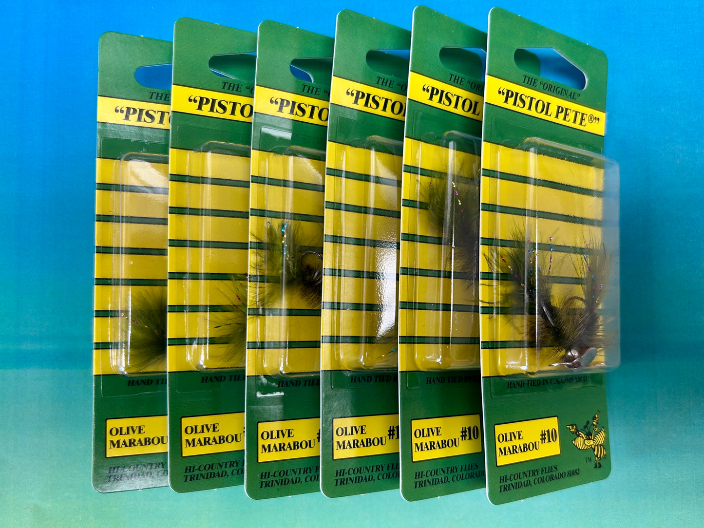 Olive Marabou #10 2-Pack (10023)