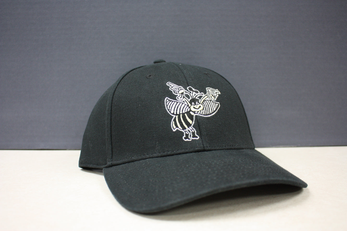 Pistol Pete Logo Baseball Cap Black