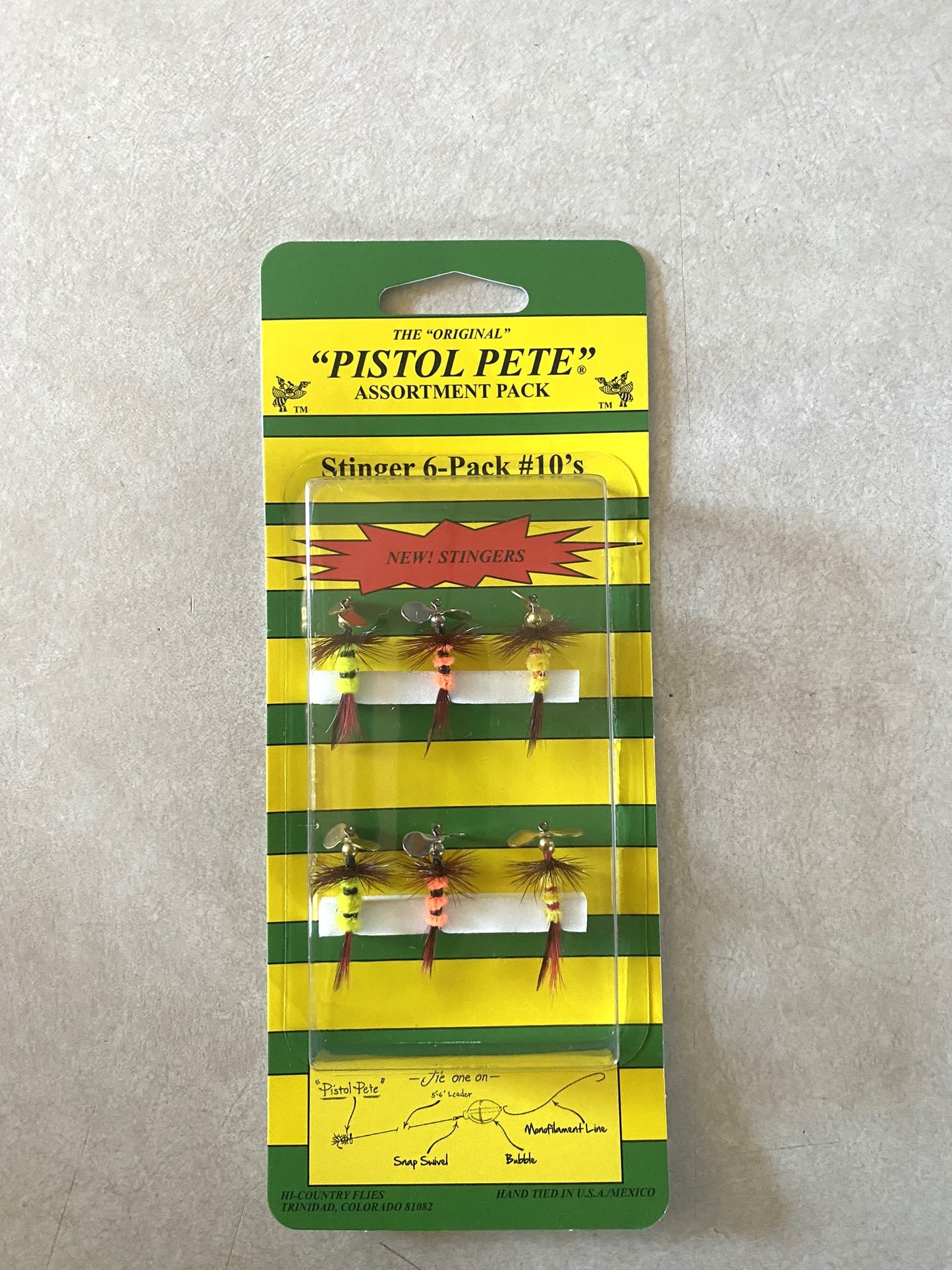 Stinger Pistol Pete 6 Pack #10's