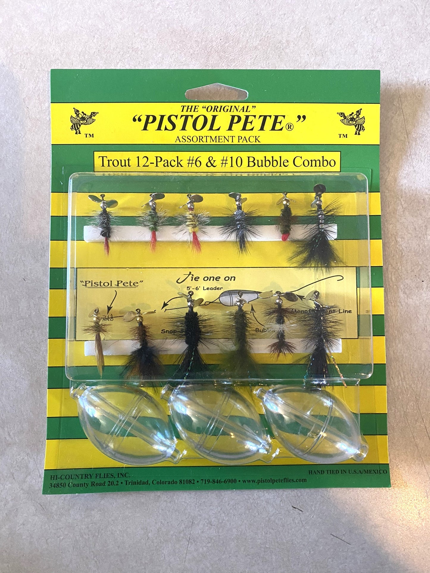 Trout 12-Pack/Bubble Combo (size #6's & #10's)